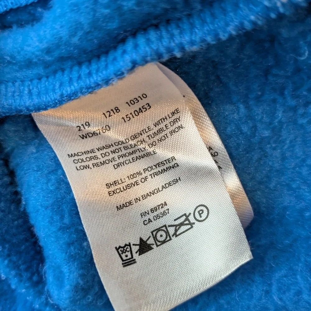Columbia Blue Fleece Jacket 4T